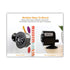 BOSTITCH Antimicrobial Manual Pencil Sharpener, Black